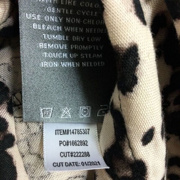 Torrid Womens Leopard Print Snap Front Jacket Pockets Plus 2X - Picture 8 of 11